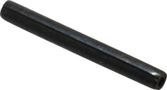 Made in USA - 7/32" Diam x 2" Long Coiled Spring Pin - Grade 1070-1090 Alloy Steel, Black Oxide Finish - All Tool & Supply