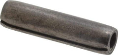 Made in USA - 5/16" Diam x 1-1/4" Long Coiled Spring Pin - Grade 1070-1090 Alloy Steel, Black Oxide Finish - All Tool & Supply