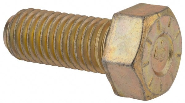 Made in USA - 5/8-11 UNC, 1-1/2" Length Under Head Hex Head Cap Screw - All Tool & Supply