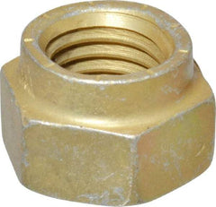 Value Collection - 3/4-10 UNC Grade L9 Hex Lock Nut with Distorted Thread - 1-1/8" Width Across Flats, Cadmium Dichromate Finish - All Tool & Supply