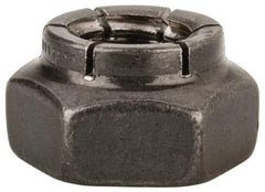 Flex-Loc - 3/8-16 UNC Grade 2 Heavy Hex Lock Nut with Expanding Flex Top - Uncoated, Meets Military Specifications - All Tool & Supply