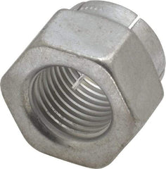 Flex-Loc - 1/2-20 UNJF Grade 2 Hex Lock Nut with Expanding Flex Top - Cadmium-Plated Finish, Meets Military Specifications - All Tool & Supply