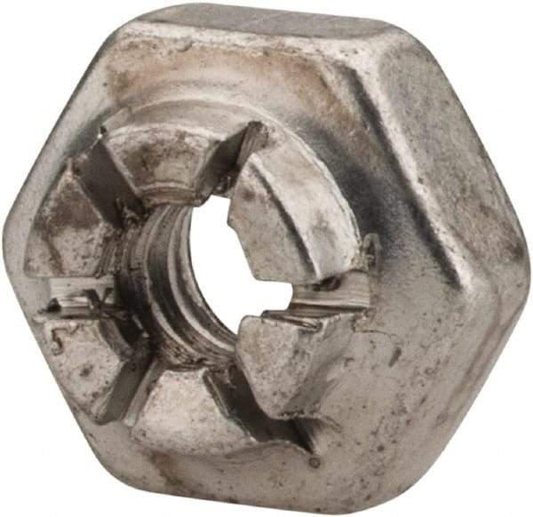 Flex-Loc - #4-40 UNJC Grade 2 Hex Lock Nut with Expanding Flex Top - Cadmium-Plated Finish, Meets Military Specifications - All Tool & Supply