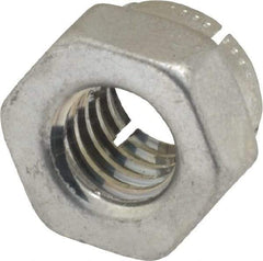 Flex-Loc - 5/16-18 UNC Grade 2 Hex Lock Nut with Expanding Flex Top - Cadmium-Plated Finish, Meets Military Specifications - All Tool & Supply