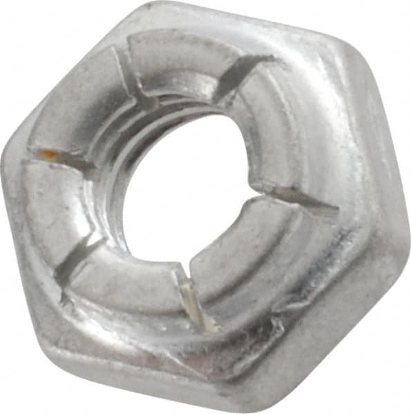 Flex-Loc - 1/4-20 UNC Grade 2 Hex Lock Nut with Expanding Flex Top - All Tool & Supply