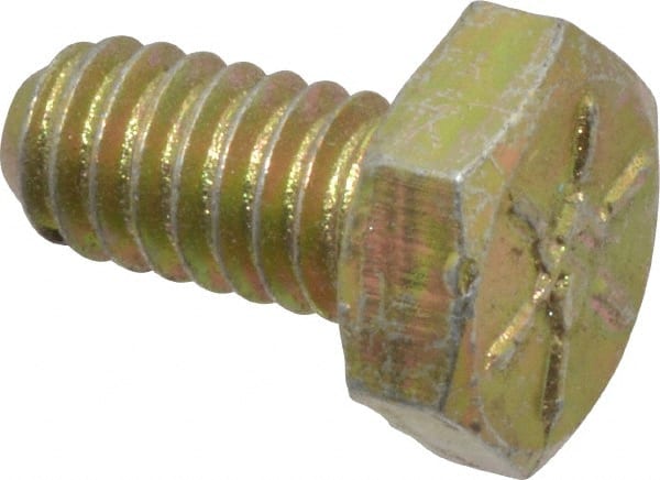 Value Collection - 1/4-20 UNC, 1/2" Length Under Head Hex Head Cap Screw - All Tool & Supply