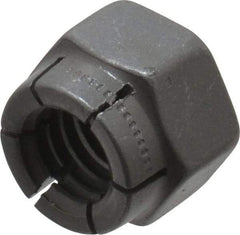 Flex-Loc - 3/8-16 UNC Grade 2 Hex Lock Nut with Expanding Flex Top - Uncoated, Meets Military Specifications - All Tool & Supply