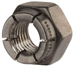 Flex-Loc - 5/16-24 UNJF Grade 2 Hex Lock Nut with Expanding Flex Top - Uncoated, Meets Military Specifications - All Tool & Supply