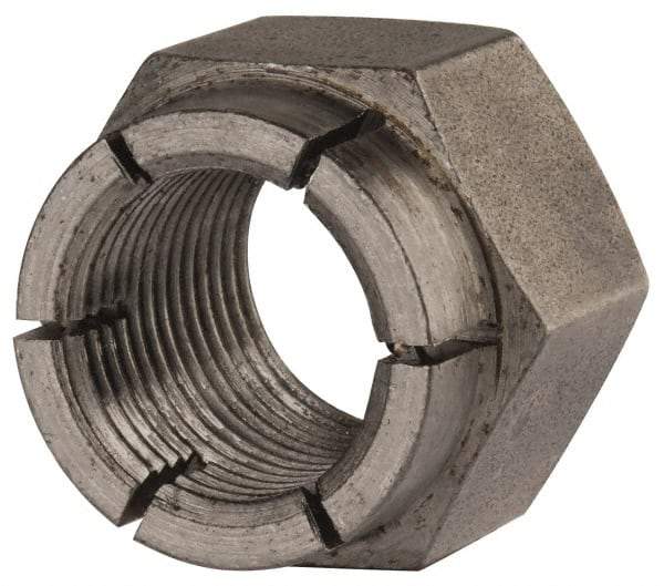 Flex-Loc - 3/4-16 UNJF Grade 2 Hex Lock Nut with Expanding Flex Top - Uncoated, Meets Military Specifications - All Tool & Supply