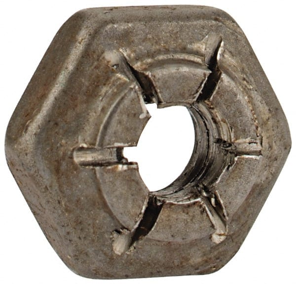 Flex-Loc - #6-32 UNJC Grade 2 Hex Lock Nut with Expanding Flex Top - All Tool & Supply