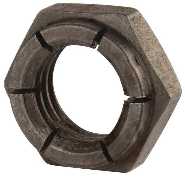 Flex-Loc - 3/4-10 UNC Grade 2 Hex Lock Nut with Expanding Flex Top - Uncoated, Meets Military Specifications - All Tool & Supply