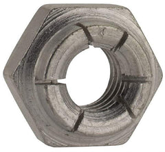 Flex-Loc - 5/16-18 UNC Grade 2 Heavy Hex Lock Nut with Expanding Flex Top - Cadmium-Plated Finish, Meets Military Specifications - All Tool & Supply