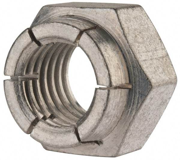 Flex-Loc - 3/4-10 UNC Grade 2 Heavy Hex Lock Nut with Expanding Flex Top - Cadmium-Plated Finish, Meets Military Specifications - All Tool & Supply