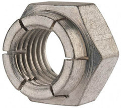 Flex-Loc - 3/4-10 UNC Grade 2 Heavy Hex Lock Nut with Expanding Flex Top - Cadmium-Plated Finish, Meets Military Specifications - All Tool & Supply