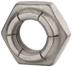 Flex-Loc - 5/8-11 UNC Grade 2 Heavy Hex Lock Nut with Expanding Flex Top - Cadmium-Plated Finish, Meets Military Specifications - All Tool & Supply