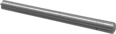 Value Collection - Size 6/0, 0.0624" Small End Diam, 0.078" Large End Diam, Uncoated Steel Taper Pin - Grade C-12L14, 3/4" OAL, 3/4 Pin Length - All Tool & Supply