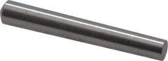 Value Collection - Size 4/0, 0.0934" Small End Diam, 0.109" Large End Diam, Uncoated Steel Taper Pin - Grade C-12L14, 3/4" OAL, 3/4 Pin Length - All Tool & Supply