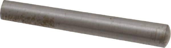 Value Collection - Size 2/0, 0.1202" Small End Diam, 0.141" Large End Diam, Uncoated Steel Taper Pin - Grade C-12L14, 1" OAL, 1 Pin Length - All Tool & Supply