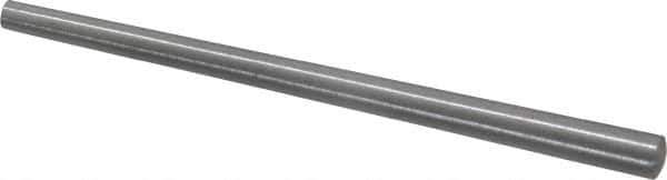 Value Collection - Size 2, 0.1306" Small End Diam, 0.193" Large End Diam, Uncoated Steel Taper Pin - Grade C-12L14, 3" OAL, 3 Pin Length - All Tool & Supply