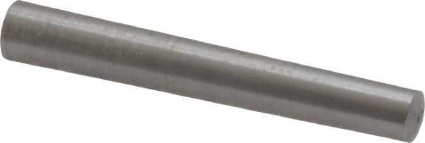 Value Collection - Size 4, 0.2136" Small End Diam, 0.25" Large End Diam, Uncoated Steel Taper Pin - Grade C-12L14, 1-3/4" OAL, 1-3/4 Pin Length - All Tool & Supply