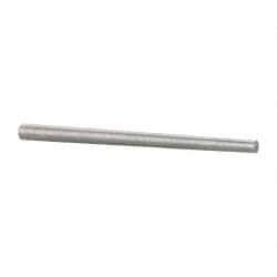 Value Collection - Size 5, 0.1954" Small End Diam, 0.289" Large End Diam, Uncoated Steel Taper Pin - Grade C-12L14, 4-1/2" OAL, 4-1/2 Pin Length - All Tool & Supply