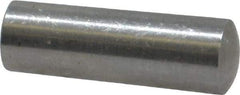 Value Collection - Size 6, 0.3202" Small End Diam, 0.341" Large End Diam, Uncoated Steel Taper Pin - Grade C-12L14, 1" OAL, 1 Pin Length - All Tool & Supply