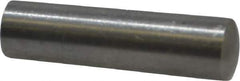 Value Collection - Size 6, 0.315" Small End Diam, 0.341" Large End Diam, Uncoated Steel Taper Pin - Grade C-12L14, 1-1/4" OAL, 1-1/4 Pin Length - All Tool & Supply