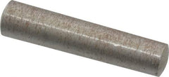 Value Collection - Size 6, 0.3098" Small End Diam, 0.341" Large End Diam, Uncoated Steel Taper Pin - Grade C-12L14, 1-1/2" OAL, 1-1/2 Pin Length - All Tool & Supply