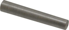 Value Collection - Size 6, 0.2994" Small End Diam, 0.341" Large End Diam, Uncoated Steel Taper Pin - Grade C-12L14, 2" OAL, 2 Pin Length - All Tool & Supply