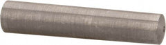 Value Collection - Size 7, 0.3674" Small End Diam, 0.409" Large End Diam, Uncoated Steel Taper Pin - Grade C-12L14, 2" OAL, 2 Pin Length - All Tool & Supply