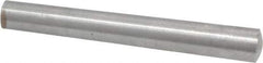 Value Collection - Size 7, 0.3466" Small End Diam, 0.409" Large End Diam, Uncoated Steel Taper Pin - Grade C-12L14, 3" OAL, 3 Pin Length - All Tool & Supply