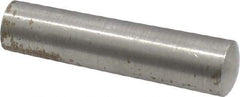 Value Collection - Size 8, 0.4504" Small End Diam, 0.492" Large End Diam, Uncoated Steel Taper Pin - Grade C-12L14, 2" OAL, 2 Pin Length - All Tool & Supply