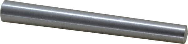 Value Collection - Size 8, 0.4088" Small End Diam, 0.492" Large End Diam, Uncoated Steel Taper Pin - Grade C-12L14, 4" OAL, 4 Pin Length - All Tool & Supply