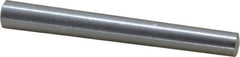 Value Collection - Size 8, 0.4088" Small End Diam, 0.492" Large End Diam, Uncoated Steel Taper Pin - Grade C-12L14, 4" OAL, 4 Pin Length - All Tool & Supply