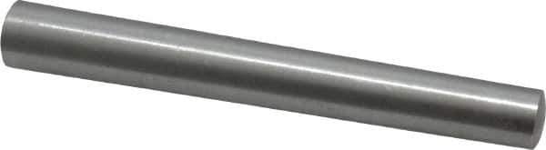 Value Collection - Size 9, 0.4974" Small End Diam, 0.591" Large End Diam, Uncoated Steel Taper Pin - Grade C-12L14, 4-1/2" OAL, 4-1/2 Pin Length - All Tool & Supply