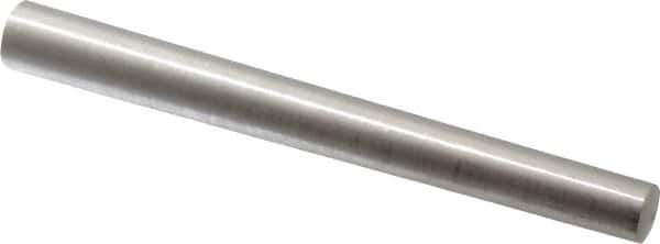 Value Collection - Size 9, 0.4766" Small End Diam, 0.591" Large End Diam, Uncoated Steel Taper Pin - Grade C-12L14, 5-1/2" OAL, 5-1/2 Pin Length - All Tool & Supply