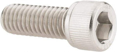 Value Collection - 3/8-16 UNC Hex Socket Drive, Socket Cap Screw - Grade 316 Stainless Steel, Fully Threaded, 1" Length Under Head - All Tool & Supply