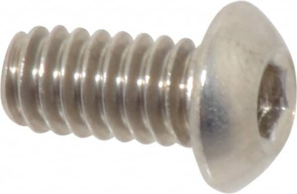 Value Collection - 1/4-20 UNC Hex Socket Button Cap Screw - All Tool & Supply