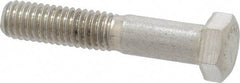 Value Collection - 3/8-16 UNC, 2" Length Under Head Hex Head Cap Screw - Grade 316 Stainless Steel, 9/16" Hex - All Tool & Supply