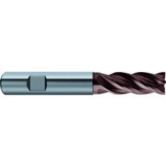 3/4x3/4x1-1/2x4 4Fl Carbide RF100 Diver End Mill-.0240 Chamfer-Weldon Shank-nano-Si - All Tool & Supply