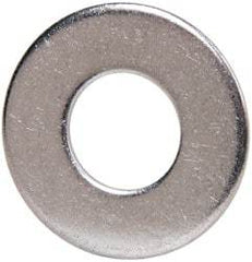 Value Collection - 1/2" Screw, Grade 316 Stainless Steel Standard Flat Washer - 17/32" ID x 1-1/16" OD, 0.095" Thick - All Tool & Supply