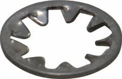 Value Collection - 1/4" Screw, 0.267" ID, Stainless Steel Internal Tooth Lock Washer - 0.478" OD, Grade 410 - All Tool & Supply