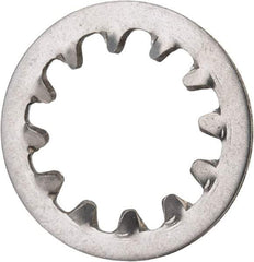 Value Collection - 1/2" Screw, 0.53" ID, Stainless Steel Internal Tooth Lock Washer - 0.985" OD, Grade 410 - All Tool & Supply