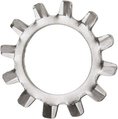 Value Collection - 1/2" Screw, 0.53" ID, Stainless Steel External Tooth Lock Washer - 0.9" OD, Grade 410 - All Tool & Supply