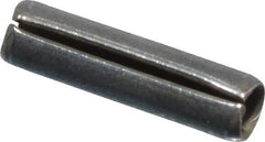 Made in USA - 1/16" Diam x 1/4" Long Slotted Spring Pin - Grade 420 Stainless Steel, Bright Finish - All Tool & Supply