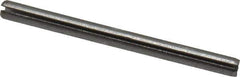 Value Collection - 1/16" Diam x 7/8" Long Slotted Spring Pin - Grade 420 Stainless Steel, Bright Finish - All Tool & Supply