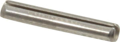 Value Collection - 5/64" Diam x 1/2" Long Slotted Spring Pin - Grade 420 Stainless Steel, Bright Finish - All Tool & Supply