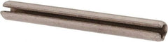 Made in USA - 5/64" Diam x 3/4" Long Slotted Spring Pin - Grade 420 Stainless Steel, Bright Finish - All Tool & Supply