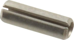 Value Collection - 3/32" Diam x 5/16" Long Slotted Spring Pin - Grade 420 Stainless Steel, Bright Finish - All Tool & Supply