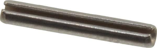 Value Collection - 3/32" Diam x 5/8" Long Slotted Spring Pin - Grade 420 Stainless Steel, Bright Finish - All Tool & Supply